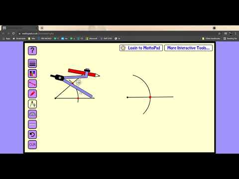 Constructing Congruent Angles with Mathspad