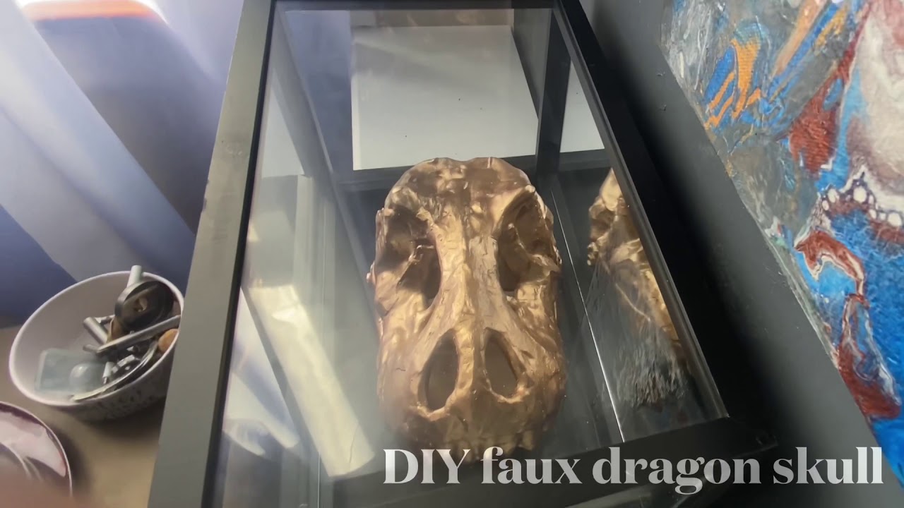 DIY Dragon skull