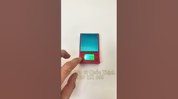 Hướng dẫn chuyển đổi đơn vị cân tiểu ly điện tử #shorts, #candientu, #candientuquocthinh, #cantieuly