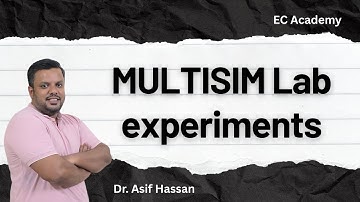 #123 BJT input & output characteristics using MULTISIM || EC Academy