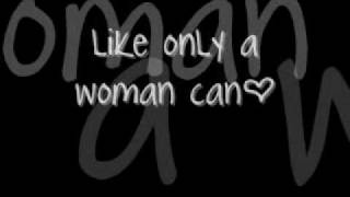 Brian McFadden - Like only a woman can (LYRICS) chords