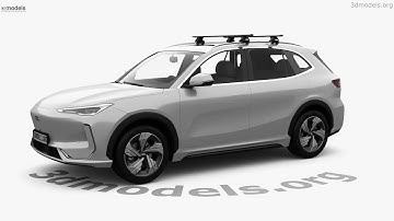 Geely EX5 2025 3D model by 3DModels.org