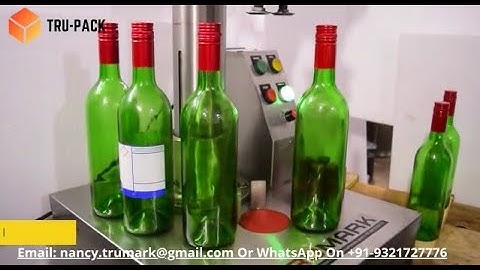 SEMI AUTOMATIC ROPP CAP SEALING MACHINE