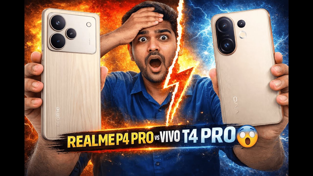 Realme P4 Pro vs Vivo T4 Pro | Full Comparison 2026 🔥 Which Phone Is BEST?