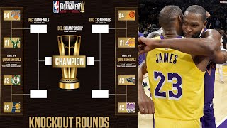 Updated NBA In Season Tournament Bracket Explained