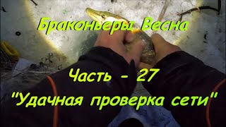 Браконьеры. Весна. Часть - 27 "Удачная проверка сети".