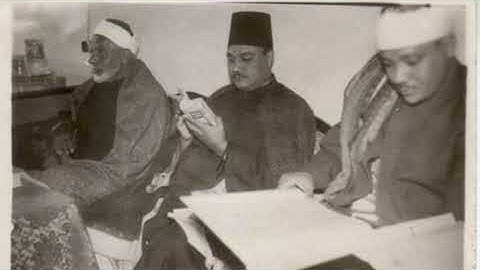 مجموعة تلاوات للشيخ أبو العينين شعيشع في اذاعة لندن BBC من سور النساء و النازعات و يوسف