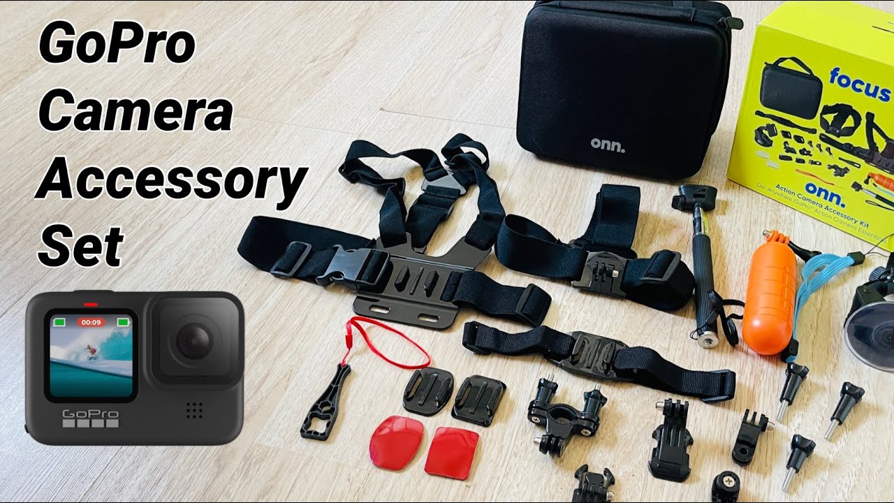 ONN GoPro Camera Accessory Kit 