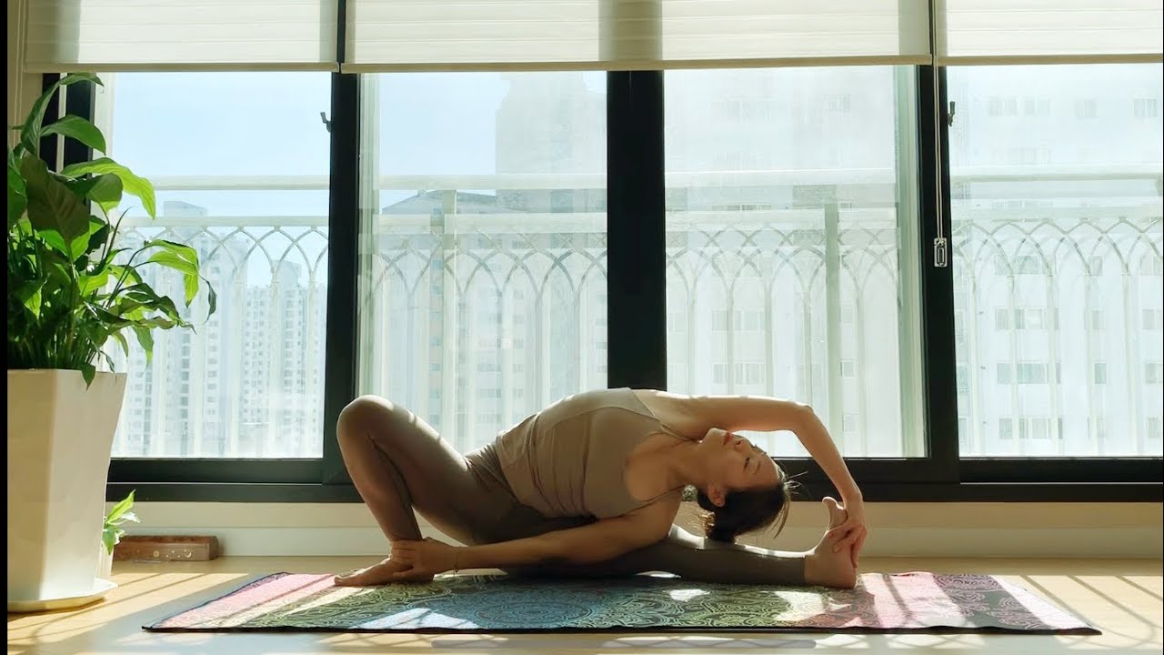 [서리요가#22] 골반교정과 척추움직임 / 혈액순환에 도움주는 50분 요가플로우 / 전신순환요가