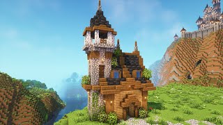 Minecraft: Medieval Starter House (aka Techno's House) ✨ Tutorial