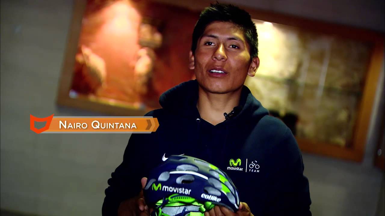 Nairo Quintana usa cascos de ciclismo Catlike