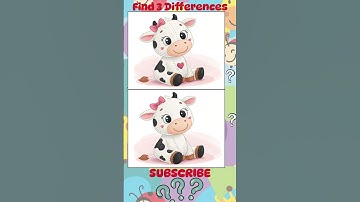 Can You Find the 3 Differences? #164