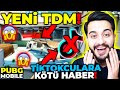 EYVAH! TİKTOKÇULAR YANDI! TDM KALKIYOR! YENİ TDM HARİTASI GÜNCELLEME PUBG Mobile