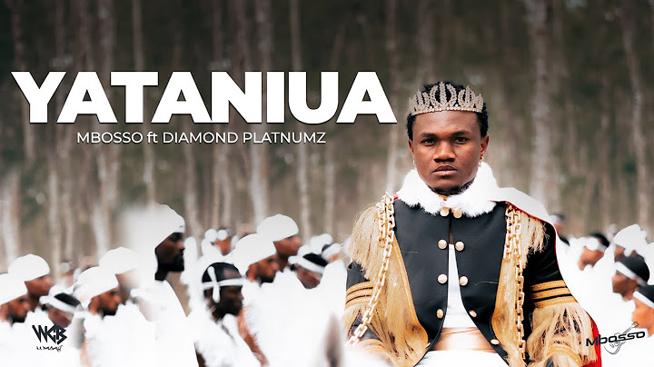Mbosso Ft Diamond Platnumz - Yataniua (Official Audio & Lyric Video)