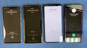 QUAD INCOMING CALL PIXEL 7 & PIXEL 7 PRO & ONEPLUS 10T ACE PRO & XIAOMI 12T PRO OUTGOING CALL