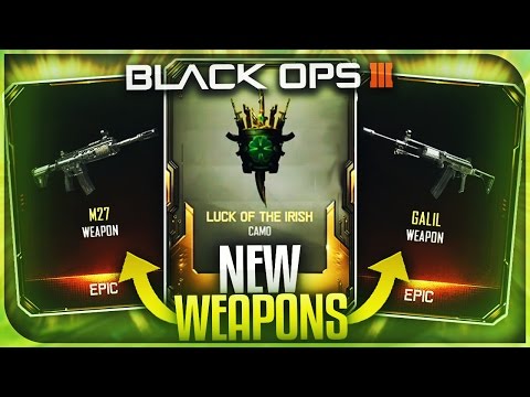 NEW! "GALIL" AND "BALLISTIC KNIFE" OPENING! - HILARIOUS DLC WEAPON SUPPLY DROP OPENING! (BO3 DLC)