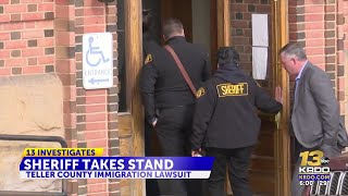 Teller County Sheriff faces ACLU lawsuit regarding his agreement with ICE