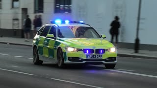 BMW Ambulance Car Responding in London!