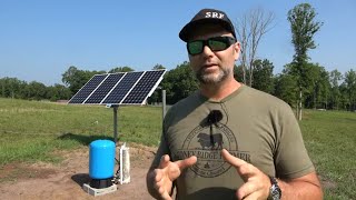 OFF GRID SOLAR WELL.....Learn from what I didn