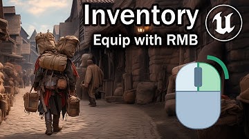 Unreal Engine 5 Tutorial - Inventory System Part 6: Right Mouse Click Equipment