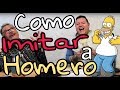 Como Imitar a Homero Simpson