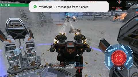 War Robots Test Server 3.9 - New Weapon Avenger (Heavy Punisher)