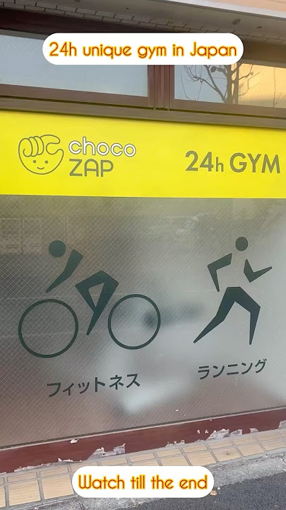 Unique gym in Japan with self beauty salon | chocozap #japan #tokyo #jbeauty
