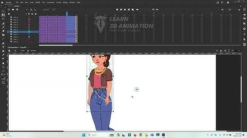 Episode 11 : How to Make Run Cycle in Animate CC | 2D Animation Hindi Tutorial @learn2danimation