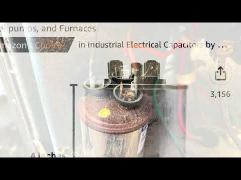 Replace An Air Conditioner Capacitor or AC Capacitor - #1 most common repair