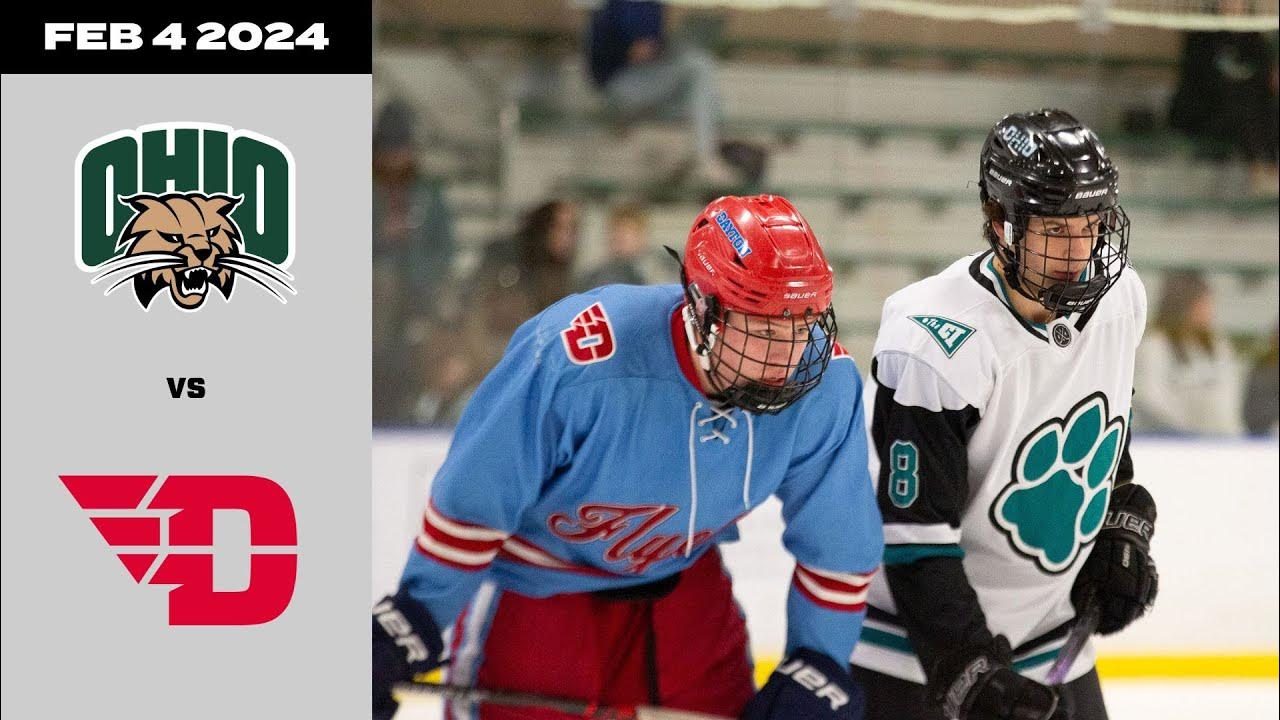 Ohio University v University of Dayton Ohio University Hockey YouTube