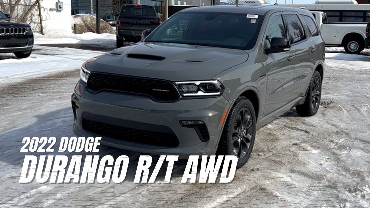 2022 Dodge Durango R/T AWD | Walkaround Video | 900 St-Laurent Blvd