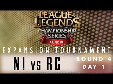 Expansion Tournament - R4D1 - N! vs RG - Game 1