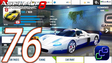 Asphalt 8 Airborne Walkthrough - Part 76 - Season 5-6 Maserati MC12 Dubai