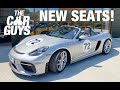 Porsche 718 Spyder is BACK with NEW SEATS! | TheCarGuys.tv
