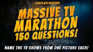 Name These TV Shows From 1 Picture! 3 Rounds of 50 Questions Each! by Carole's Quizzes 1,206 views 8 days ago 31 minutes
