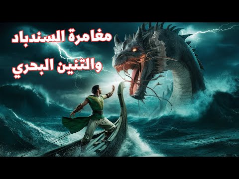 السندباد والتنين البحري مغامرة أسطورية على جزيرة الكنز