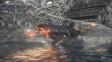 Dark Souls 3 Cinders Mod Weapon Showcase - Smouldering Curved Sword