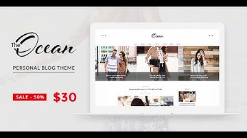 Ocean - Exquisite WordPress Blog | Themeforest Website Templates and Themes