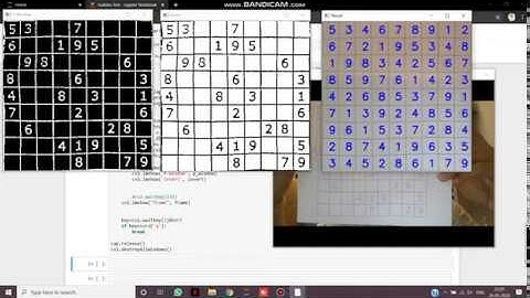 Real Time Sudoku Solver