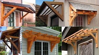 Wooden Window Pergola Ideas