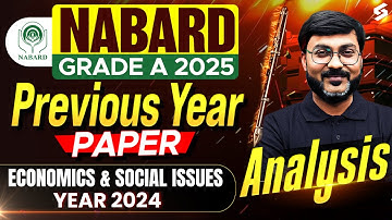 NABARD Grade A PYQs 2024 | NABARD Grade A ESI PYQs 2024 | NABARD ESI PYQs 2024 by Manish Sir