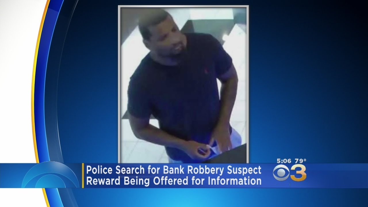 Philadelphia Police Searching For Center City Bank Robbery Suspect ...