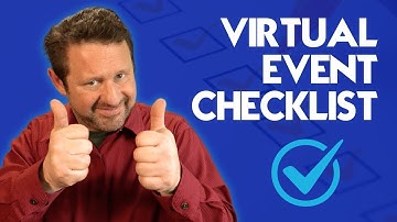 The Complete Virtual Event Checklist