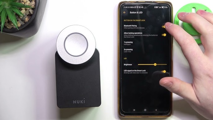 Nuki Smart Lock 3.0 LED reset indicator