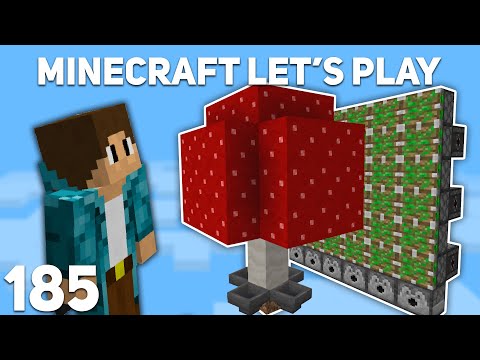 Minecraft Let&rsquo;s Play: Epizoda 185 - AUTOMATICKÁ FARMA NA HOUBY