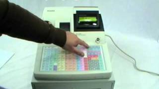 Sam4s ER 5200M Demonstration of features sales promotion