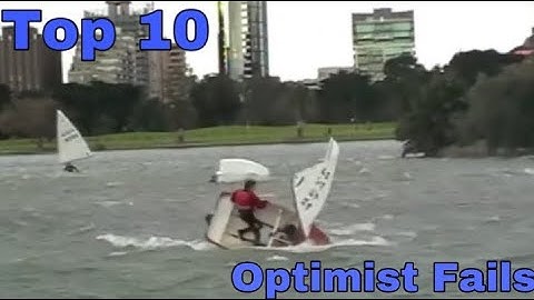 Top Ten Optimist Sailing Fails!