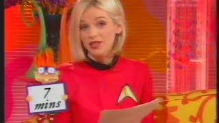 Zoe Ball Live & Kicking Star Trek uniform