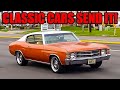 CLASSIC MUSCLE CARS GO FULL SEND LEAVING CAR MEET! (If You Love V8 Noises, You NEED to Watch This!)
