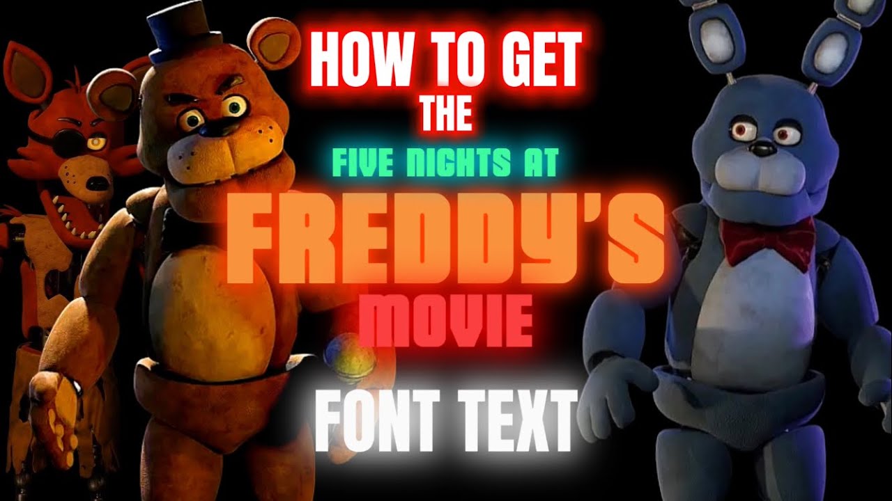 CapCut_showtime is on the hour fnaf movie